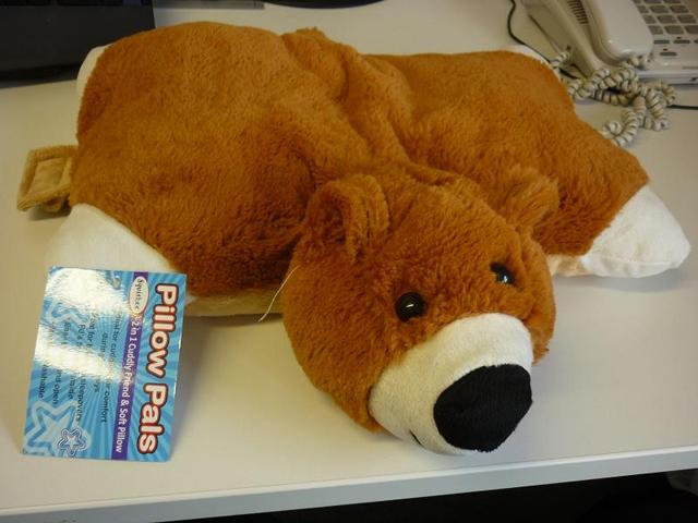 Soft toy "Pillow Pals Squishee 2 in 1 Cuddly Frien