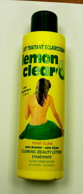 Skin lightening product "Clearing Beauty Lotion tr