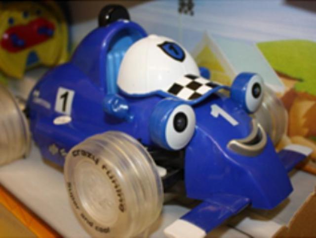 Remote controlled car "Lets go racer"