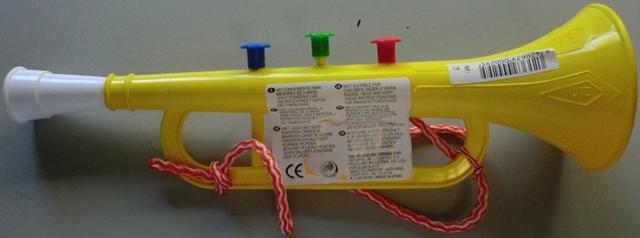 Plastic trumpet