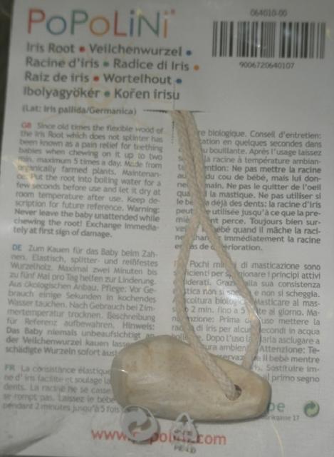Necklace "Iris Root"