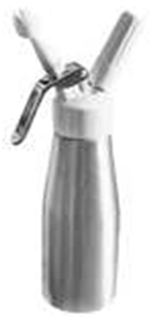 Whipped cream dispenser