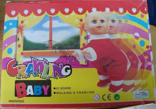 Doll "Crawling Baby"