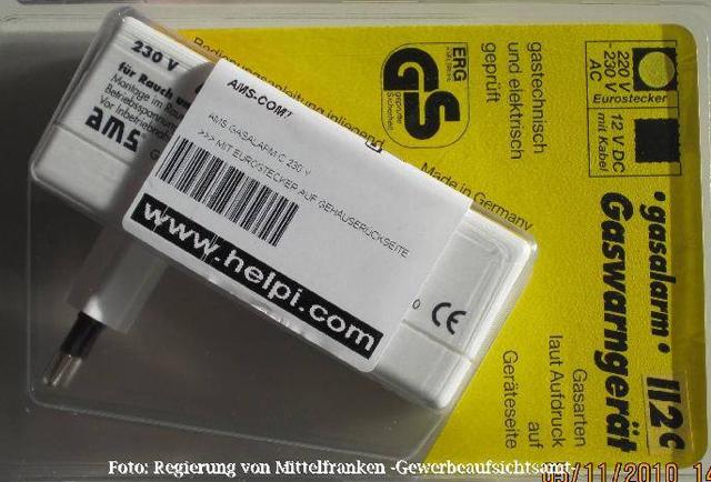 Carbon monoxide alarm "Gasalarm"