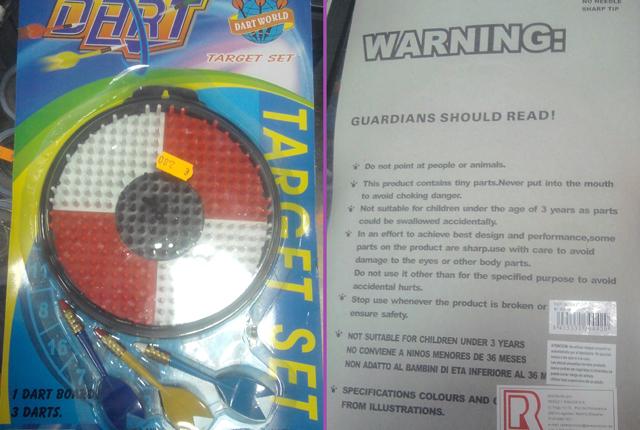 Dart Game Set "Dart Target Set"