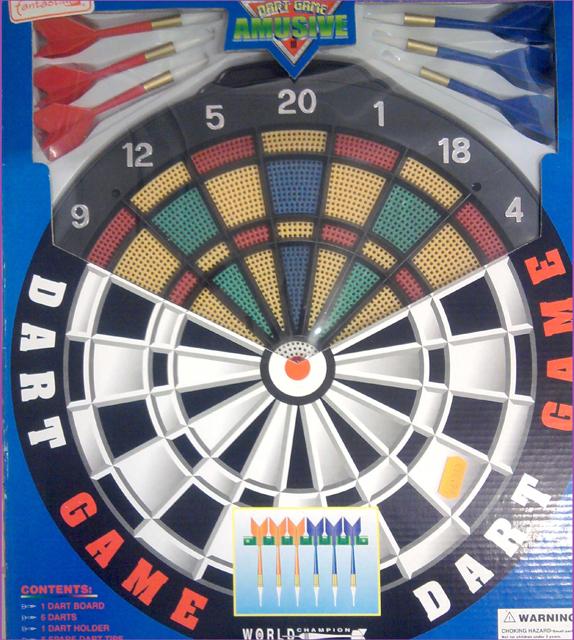 Dart game Dartboard with Six Darts “Dart Game-Amus