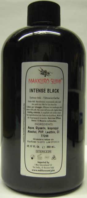 Tattoo ink "Intense Black"