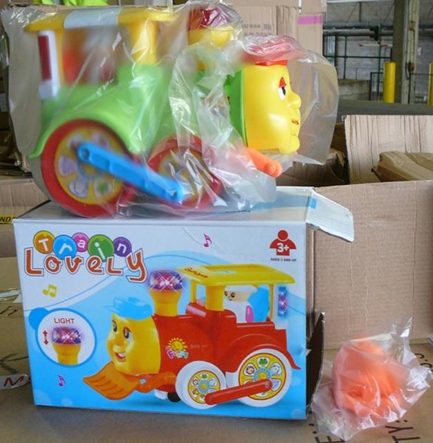 Plastic toy train "Train Lovely"