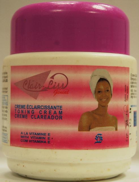 Skin lightening product "Toning Cream with vitamin