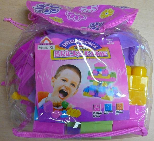 Toy bricks "Intelligence Funny Bricks Game"