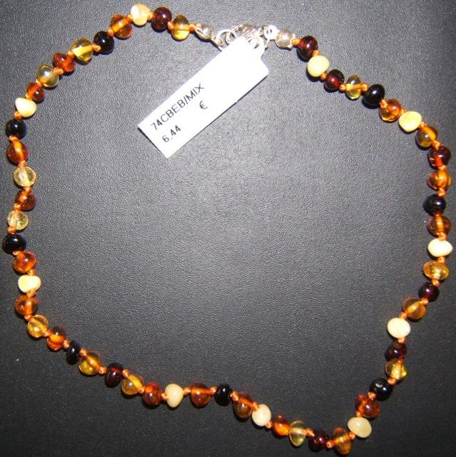 Amber baby necklace