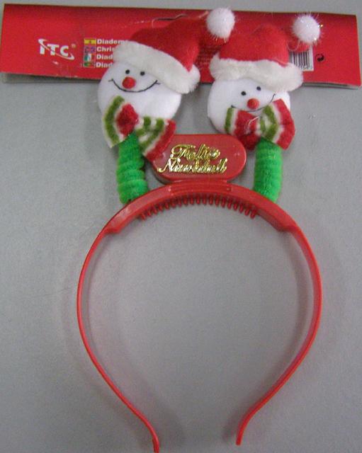 Christmas headband with lights (diadema navideña c