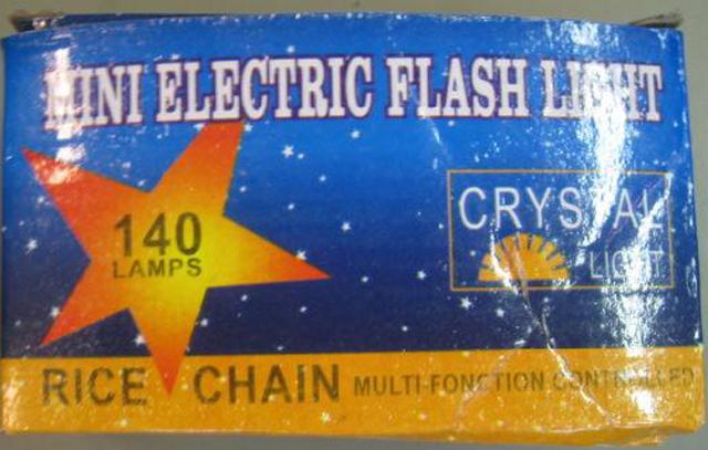 Lighting chain "Mini Electronic Flash Light"