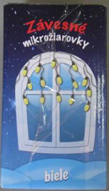 Lighting chain "Zavesne Mikrozjarovky Vnutome – Bi