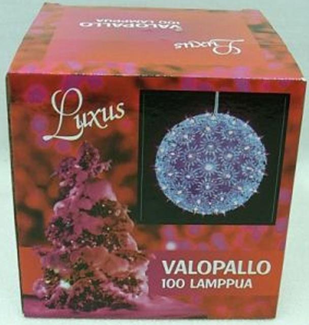 Lighting chain "Valopallo 100 Lamppua"