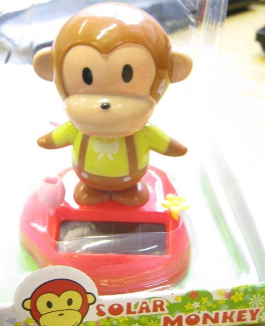 Plastic toy "Solar monkey"