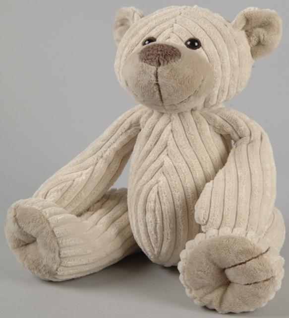 Soft velvet bear "Deco"