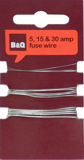 Fuse wire 5, 15 &30 Amp Fuse Wire