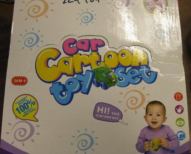 Toy car "Car Cartoon Toy Set"