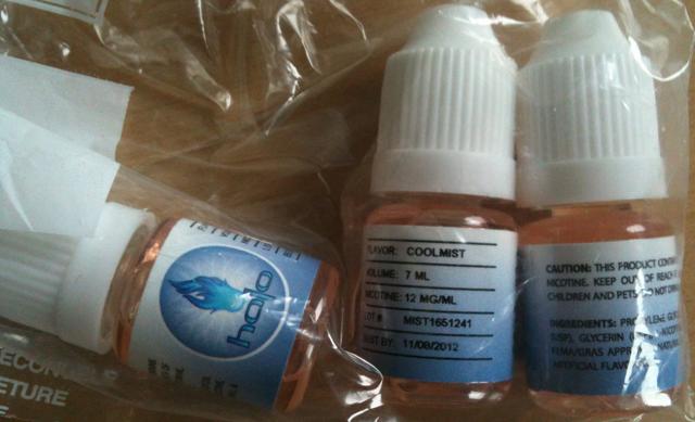 Liquid for electronic cigarette"Coolmist"