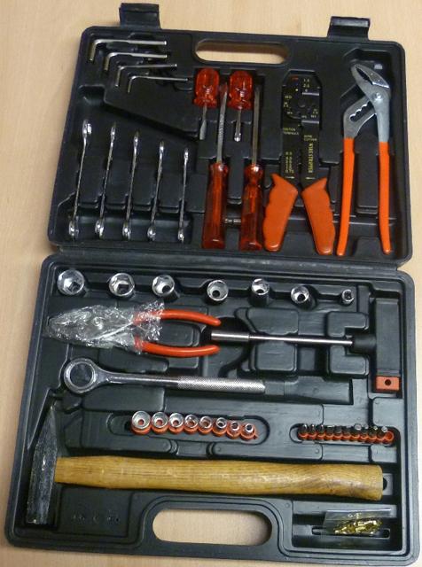 Tool kit "Driver Tool Kit Socket 1/4" & 3/8"