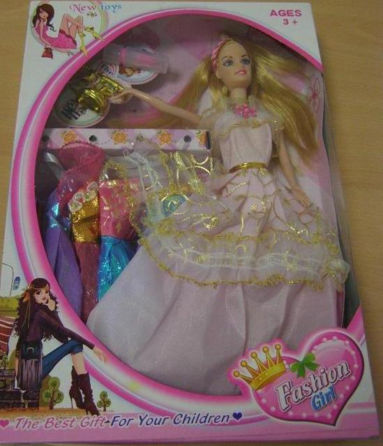 Plastic dolls "Fashion Girl"