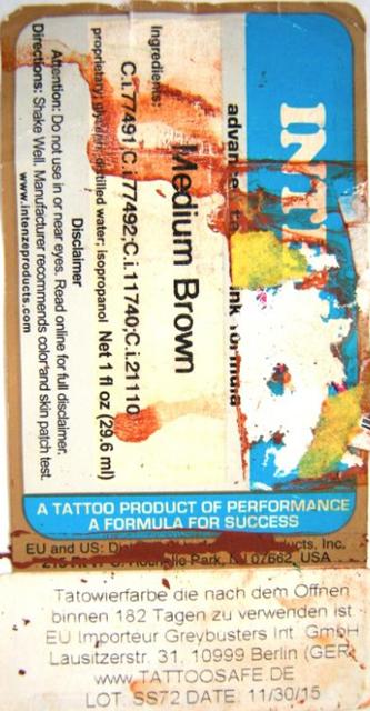 Tattoo ink "Medium Brown"