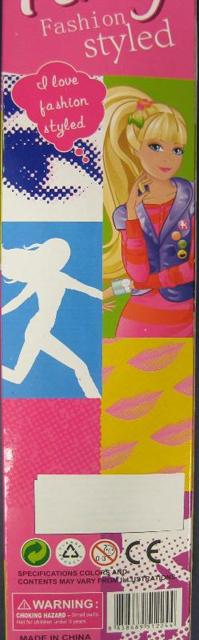 Plastic doll "Fashion Styled"