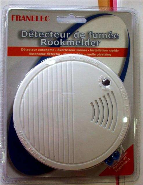 Smoke detector "Détecteur de Fumée"