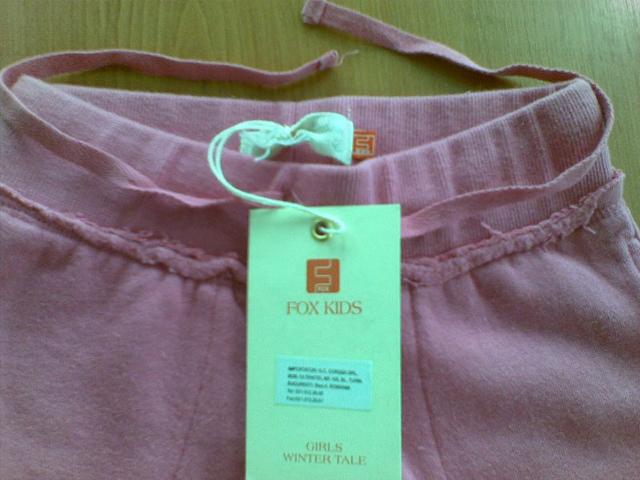 Girls' trousers "Young collection"