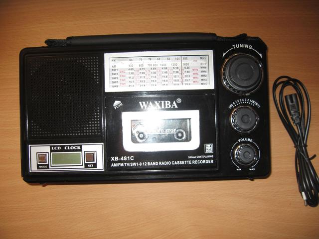 Radio-cassette recorder 12 Band