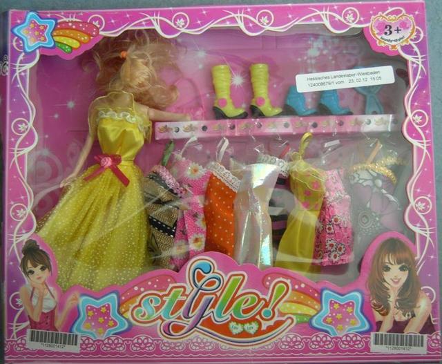 Doll with accessories "Fresh picked fashion"