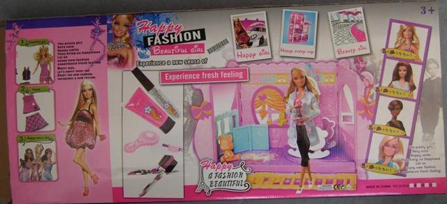 Dolls with accessories "Happy Fashion Beautiful Gi