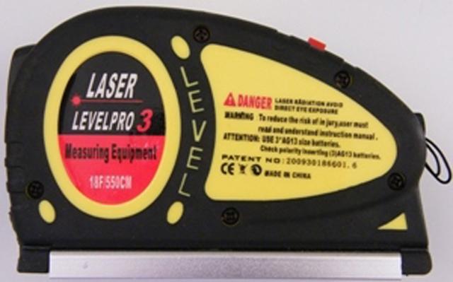 Laser level with measuring tape"Laser Level Pr