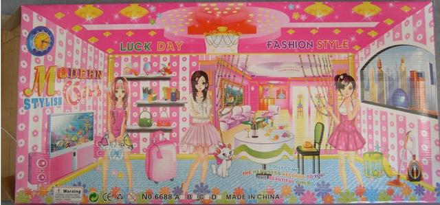 Dolls with accessories "Modern Stylish Girl, Fashi