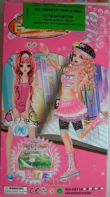 Plastic doll "Angel Fashion Vogue Style (Fashon St