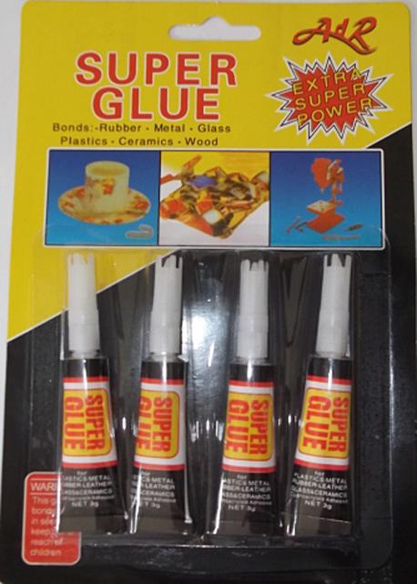 Cyanoacrylate glue "Super Glue - Extra Super Power