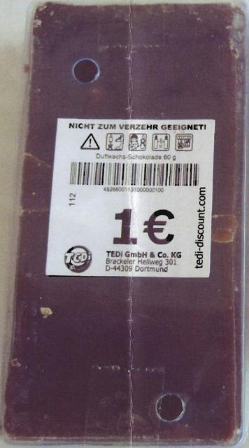 "Chocolate fragrance for oil lamps Duftwachs Schok