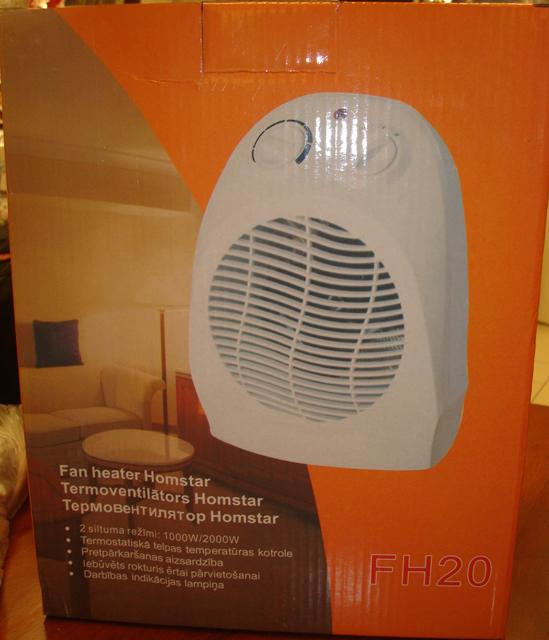 Fan heater
