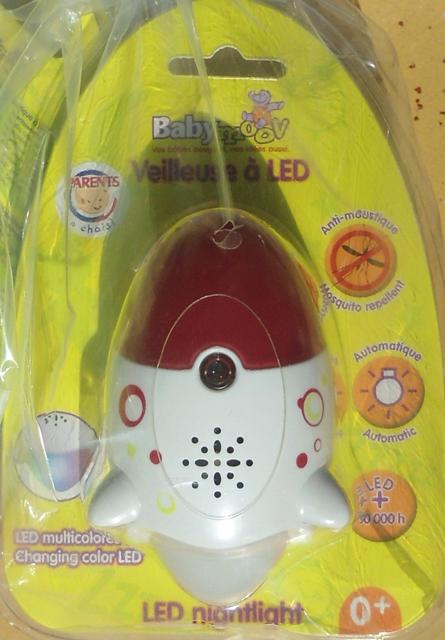 Baby monitor with nightlightLED nightlight