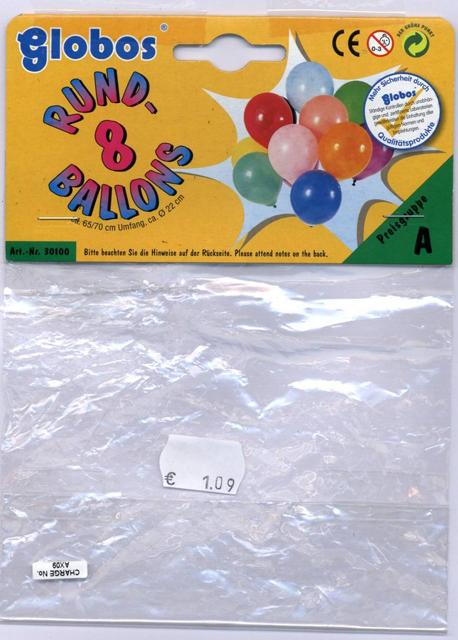 Balloons "Round 8 balloons"