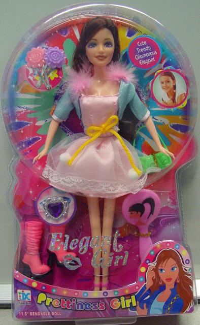 Doll "Elegant girl – Prettiness girl"