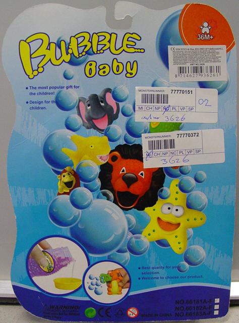 Bubble toy set "Bubble baby"