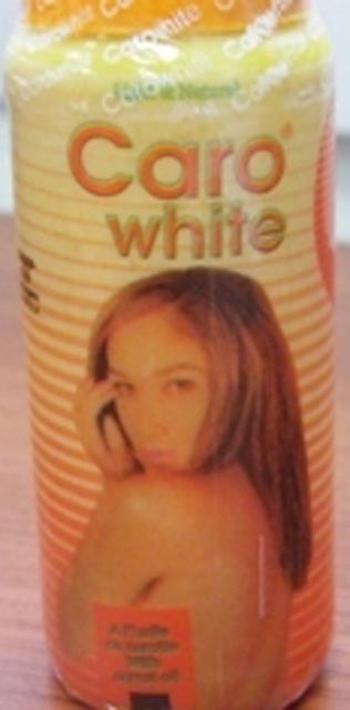 Skin lightening product "Caro White Carrot oil"