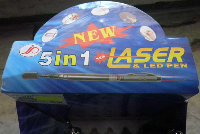 Laser pointer "5 in 1 & Laser Pen"