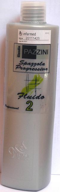 Hair treatment product "Spazzola Progressiva – Flu