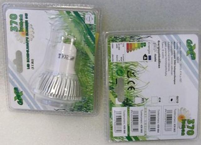 LED lamp "Green X"