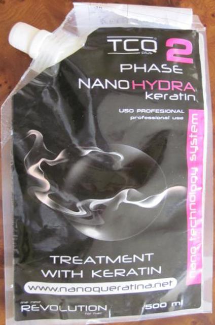 Hair treatment product "TCQ Plus Phase 2 – Nano Hy