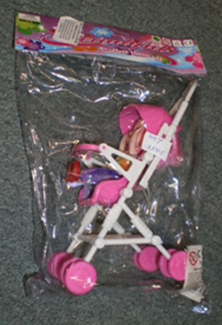 Doll with pushchair "Beautiful Collect them all"