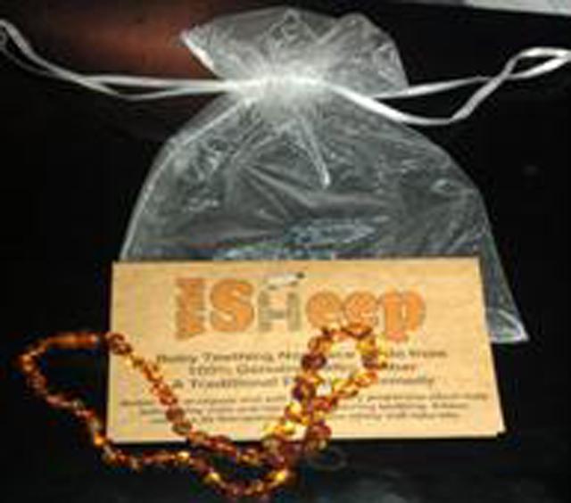Amber Baby Teething Necklace